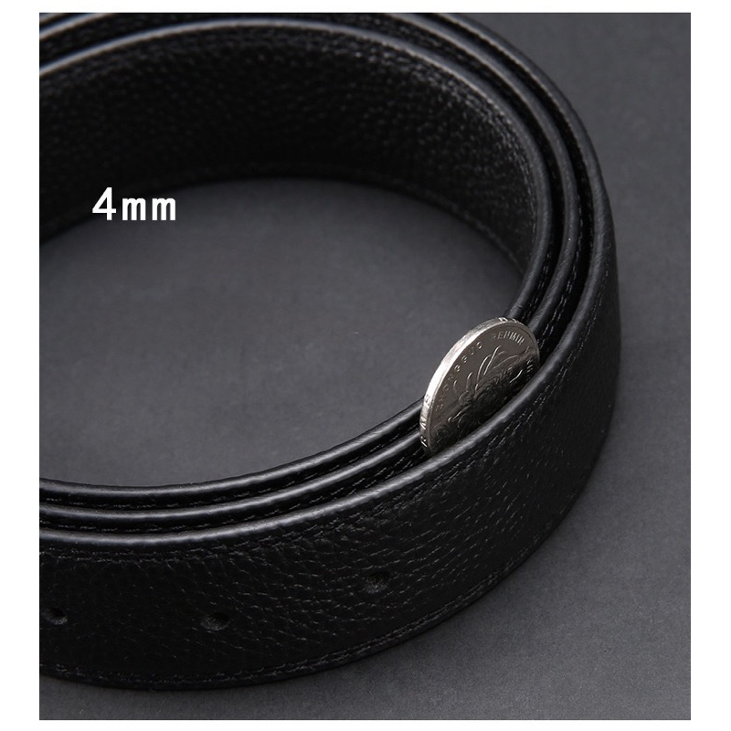 Dây thắt lưng nam da bò cao cấp không đầu khoá GLD02