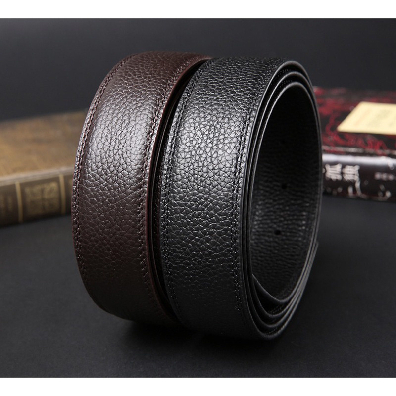 Dây thắt lưng nam da bò cao cấp không đầu khoá GLD02