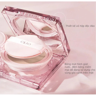 ( Mesh Glow ) Phấn Nước Clio Kill Cover Mesh Glow Cushion