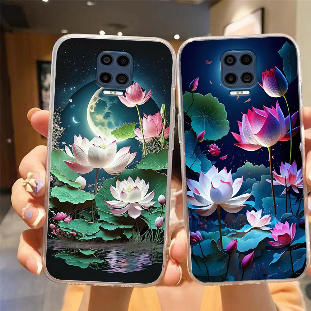 Ốp lưng vsmart Aris / vsmart Aris Pro in hình hoa sen tài lộc may mắn