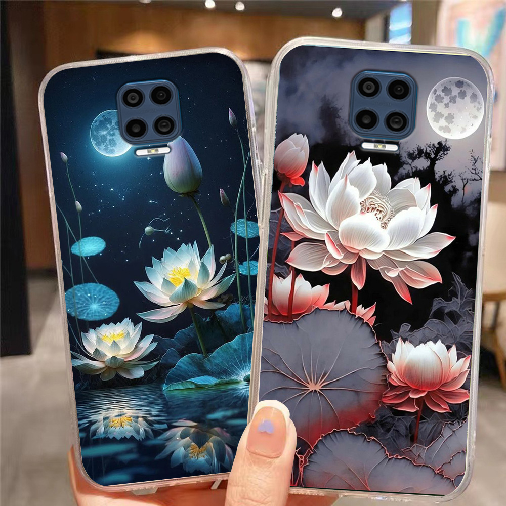 Ốp lưng vsmart Aris / vsmart Aris Pro in hình hoa sen tài lộc may mắn