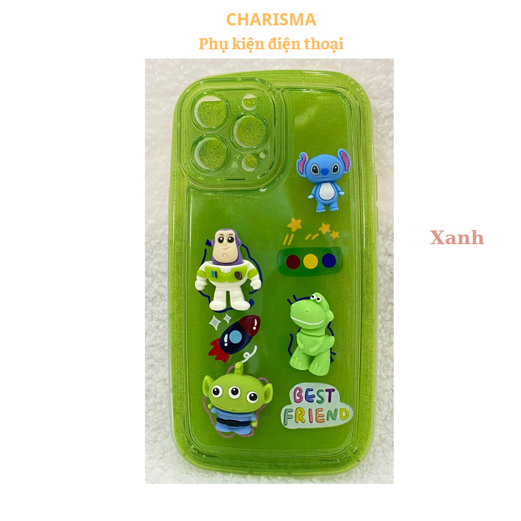 Ốp lưng IPHONE bánh mì, gắn sticker cho Iphon 7PLUS/X/XSMAX/11/11PROMAX/12/12PROMAX/13/13PRO/13PROMAX
