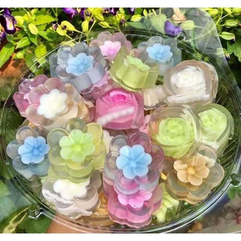 Combo 12 khuôn làm cupcake rau câu gồm