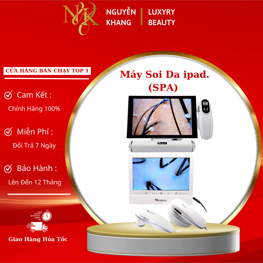 Máy soi da ipad 11icnh Máy Phân Tích Da, Chính Hãng. Bảo Hành 12 Tháng