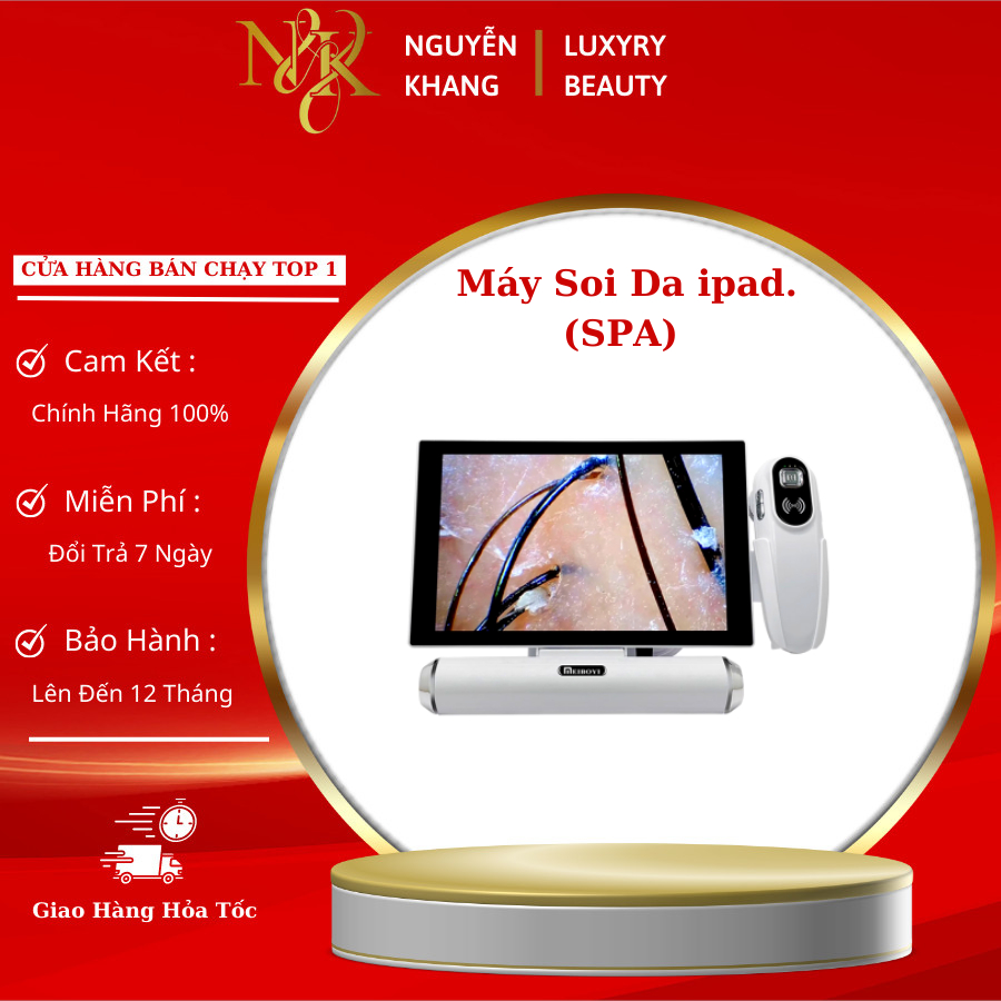 Máy soi da ipad 11icnh Máy Phân Tích Da, Chính Hãng. Bảo Hành 12 Tháng
