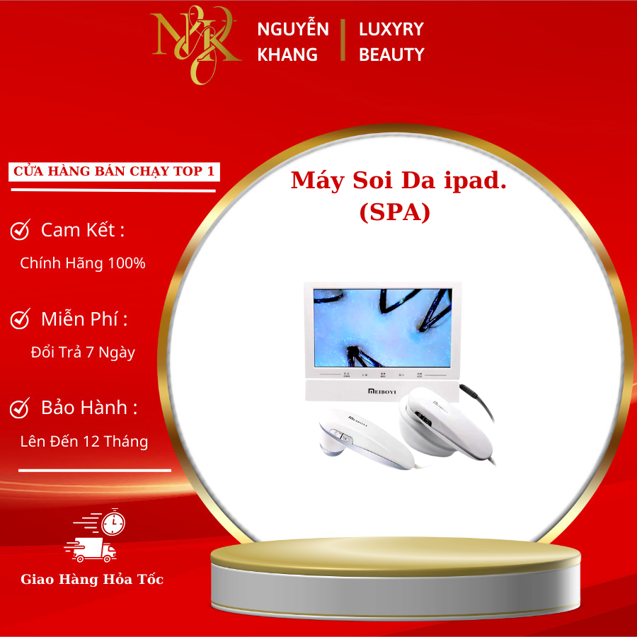Máy soi da ipad 11icnh Máy Phân Tích Da, Chính Hãng. Bảo Hành 12 Tháng