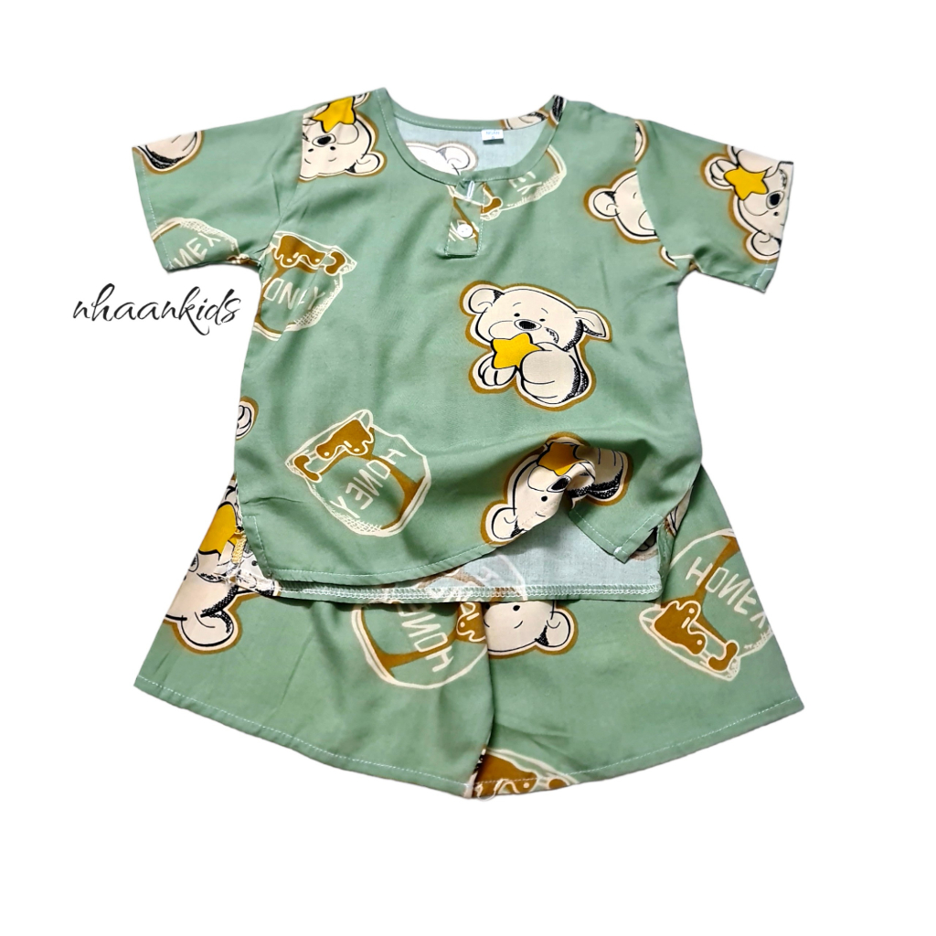 BỘ TOLE  LANH SIÊU MÁT TAY NGẮN CHO BÉ TRAI - NHÀ AN