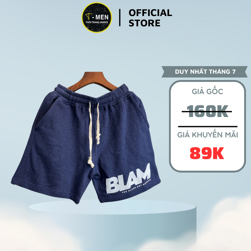 Quần short nam thun BLAM co giãn cao cấp T-Men - Q002