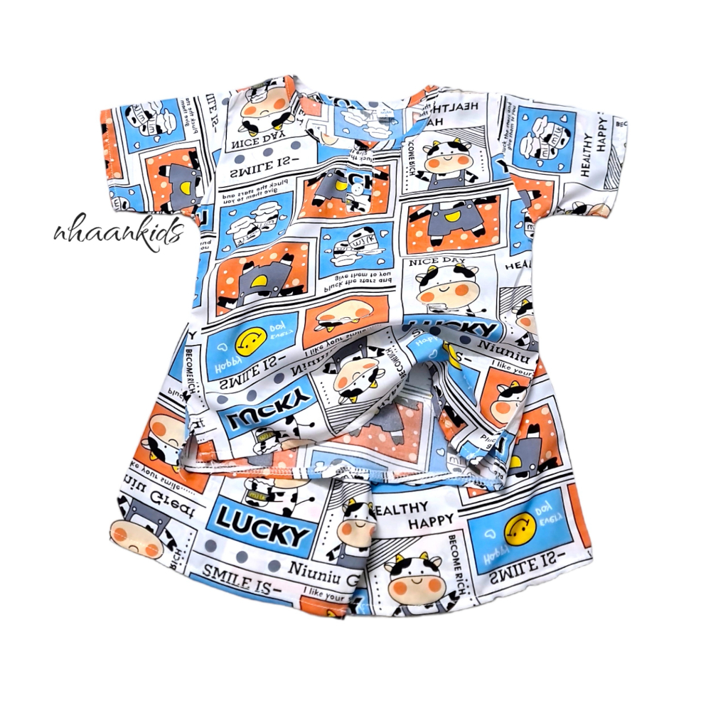 BỘ TOLE  LANH SIÊU MÁT TAY NGẮN CHO BÉ TRAI - NHÀ AN KIDS