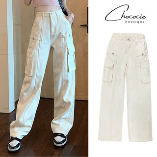 Quần jean nữ ống suông túi hộp lưng cao, quần jean nữ ômgs suông lưng cao túi hộp hot trend phon cách Ulzzang DÂY NGANG
