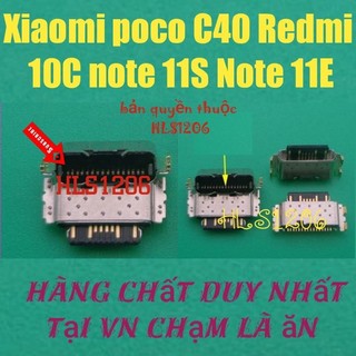 Chân sạc Xiaomi poco C40 Redmi 10C