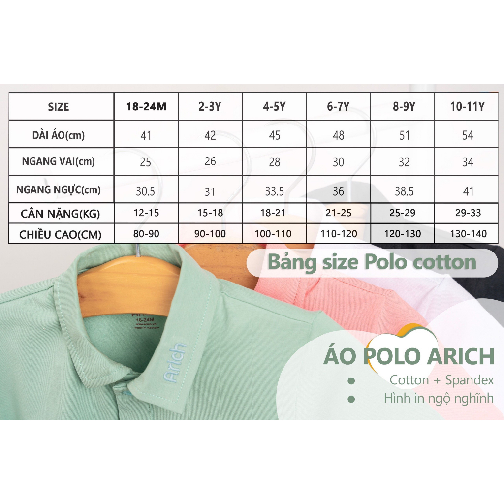 BST Áo sơ mi vải sợi tre Arich