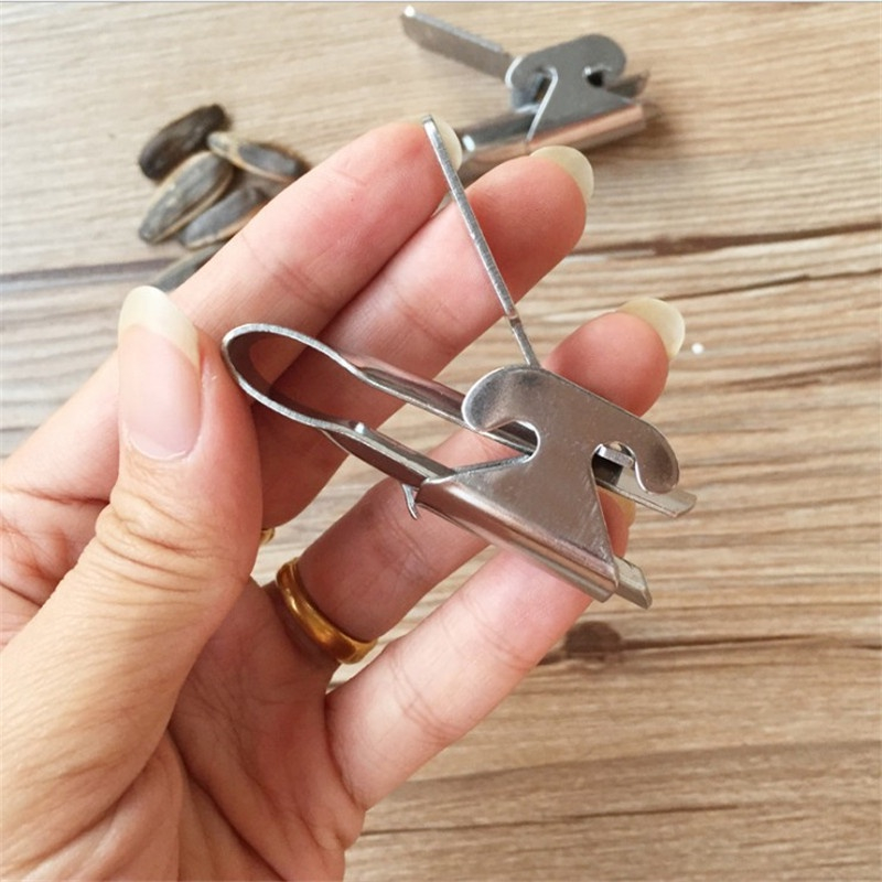 Kẹp tách vỏ hạt dưa hạt hướng dương hạt đậu và các loại hạt khác bằng thép không gỉ giá rẻ tiện lợi