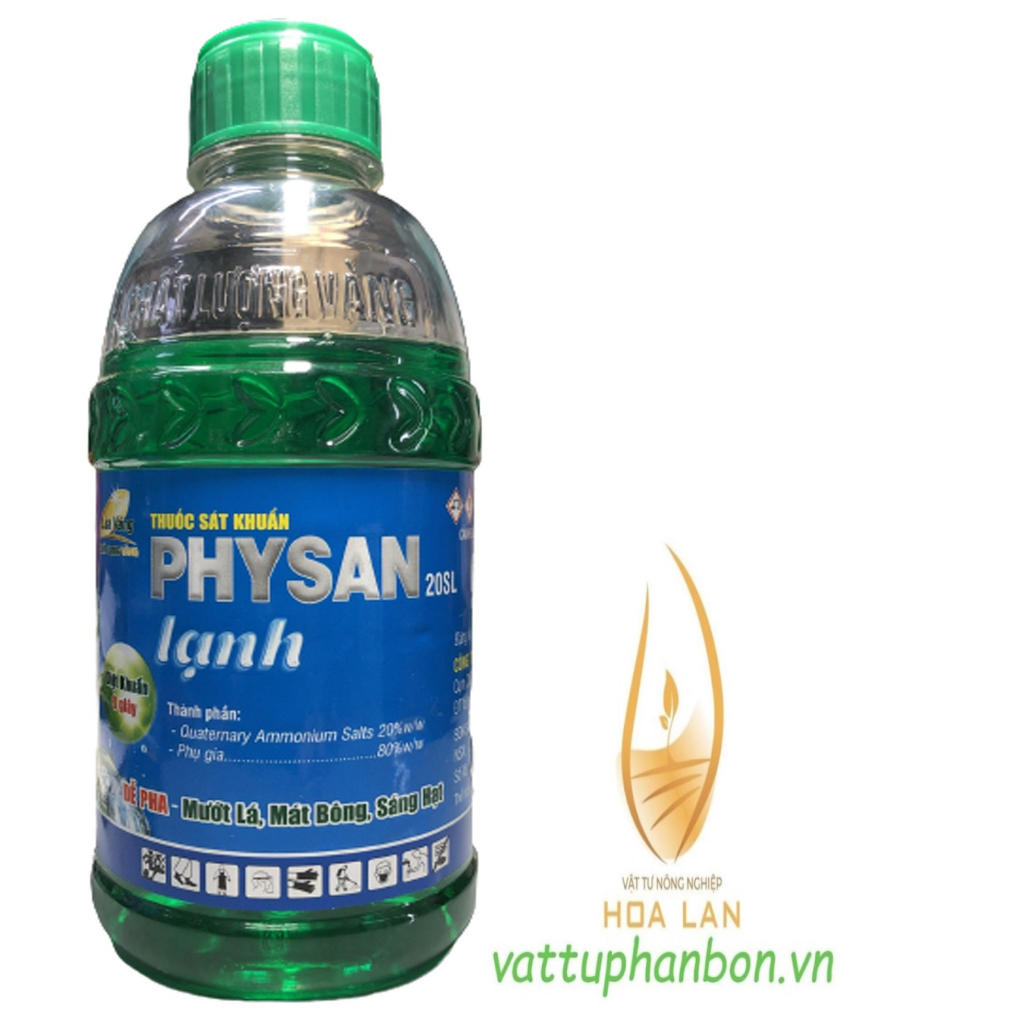 THUỐC SÁT KHUẨN PHYSAN LẠNH 20SL - Mướt lá, mát bông, sáng hạt - #453A# 480ml