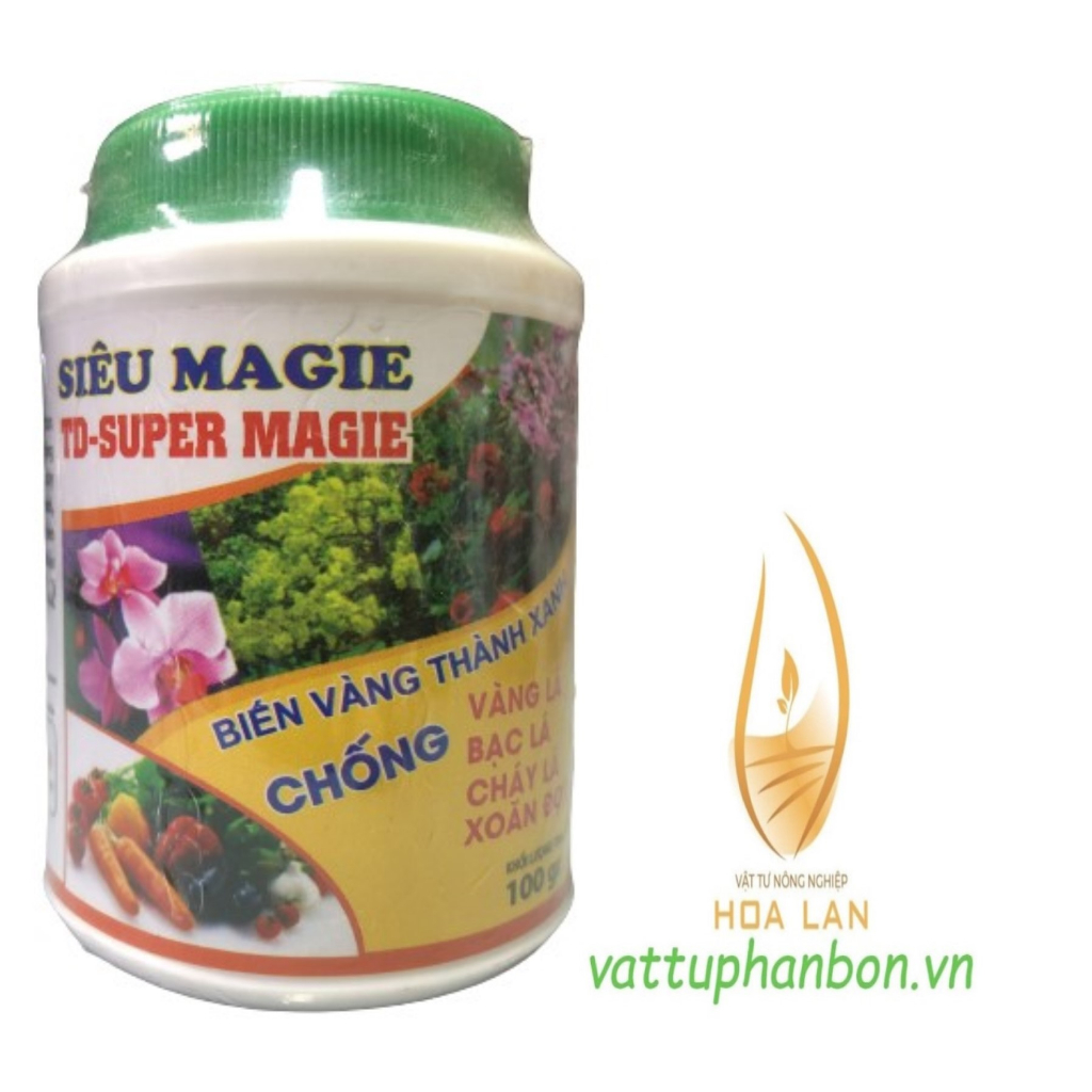 Phân Bón TD-Super Magie - Giúp cây xanh tốt, bộ rễ phát triển mạnh - #567A# 100g