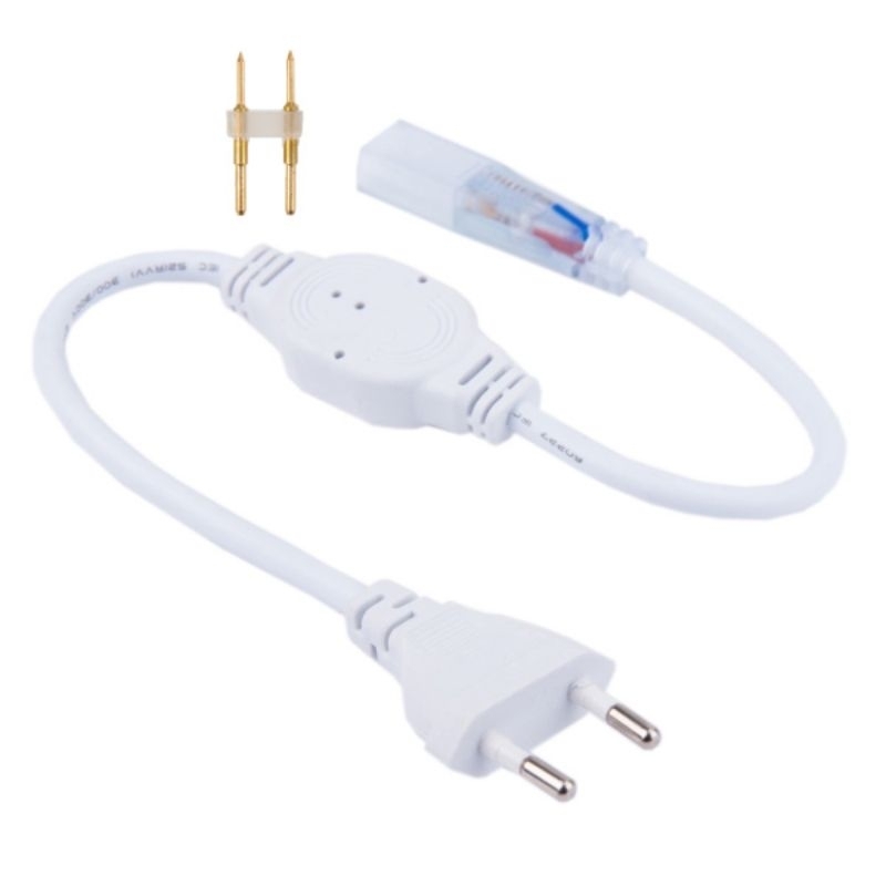 Dây nguồn ghim led , dây nguồn cho led cuộn 2835 , 5730 , hai chế độ đứng và nháy