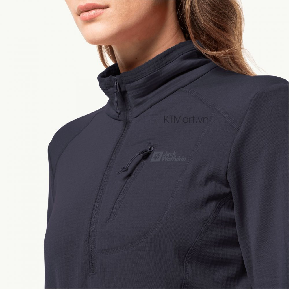 Áo nỉ siêu siêu Ấm, siêu nhẹ Jack Wolfskin Kolbenberg Hz W 1710791 size L