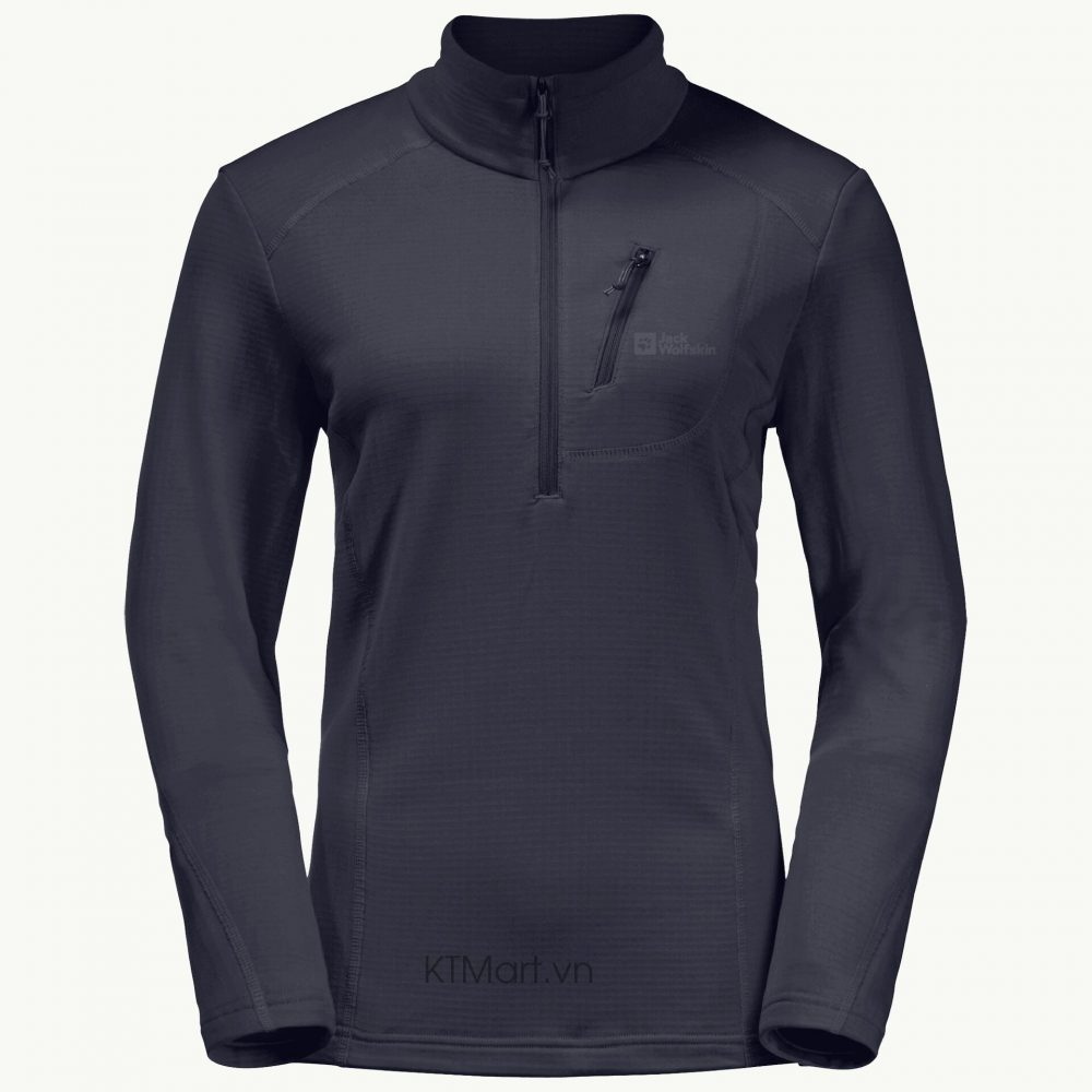 Áo nỉ siêu siêu Ấm, siêu nhẹ Jack Wolfskin Kolbenberg Hz W 1710791 size L