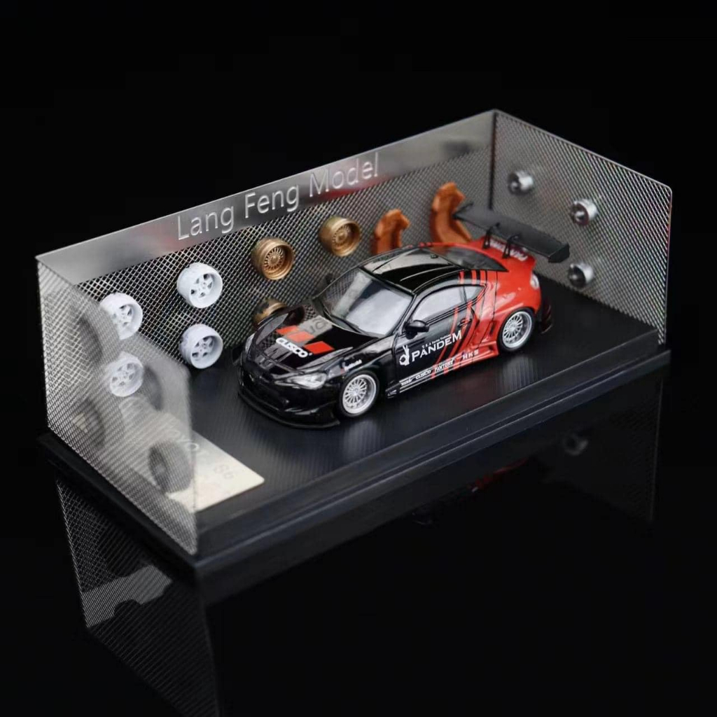 MÔ HÌNH 1:64 LF MODEL - Pandem Rocket Bunny Toyota GT86 V3.0 Advan Livery