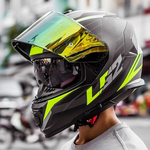 NÓN BẢO HIỂM LS2 FF800 - FULLFACE 2 KÍNH - Tặng kèm Pinlock 750k