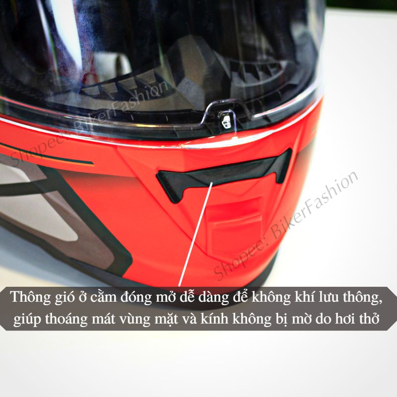 NÓN BẢO HIỂM LS2 FF800 - FULLFACE 2 KÍNH - Tặng kèm Pinlock 750k