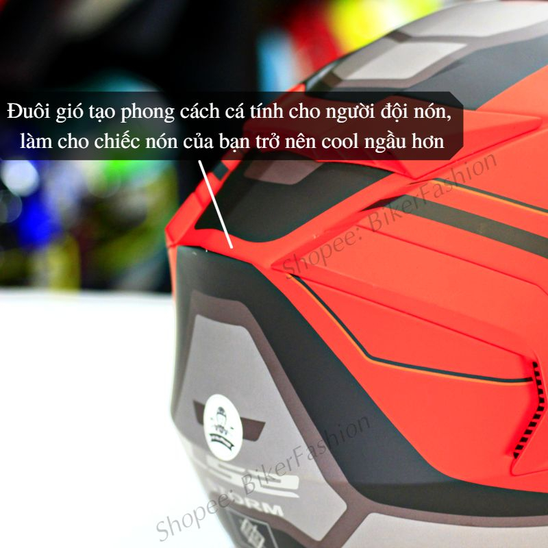 NÓN BẢO HIỂM LS2 FF800 - FULLFACE 2 KÍNH - Tặng kèm Pinlock 750k