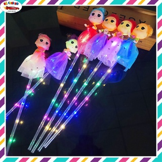 Gậy búp bê chibi, đũa công chúa nhiều màu, đồ chơi cho bé
