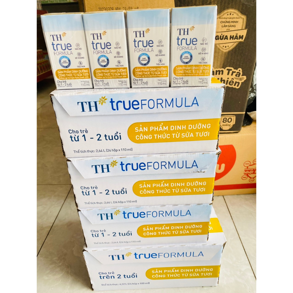 Sữa dinh dưỡng công thức TH TrueFormula thùng 24 hộp