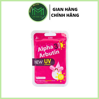 Vỉ Kích Trắng Alpha Arbutin Trộn Cùng Kem Body Dưỡng Trắng Nhanh