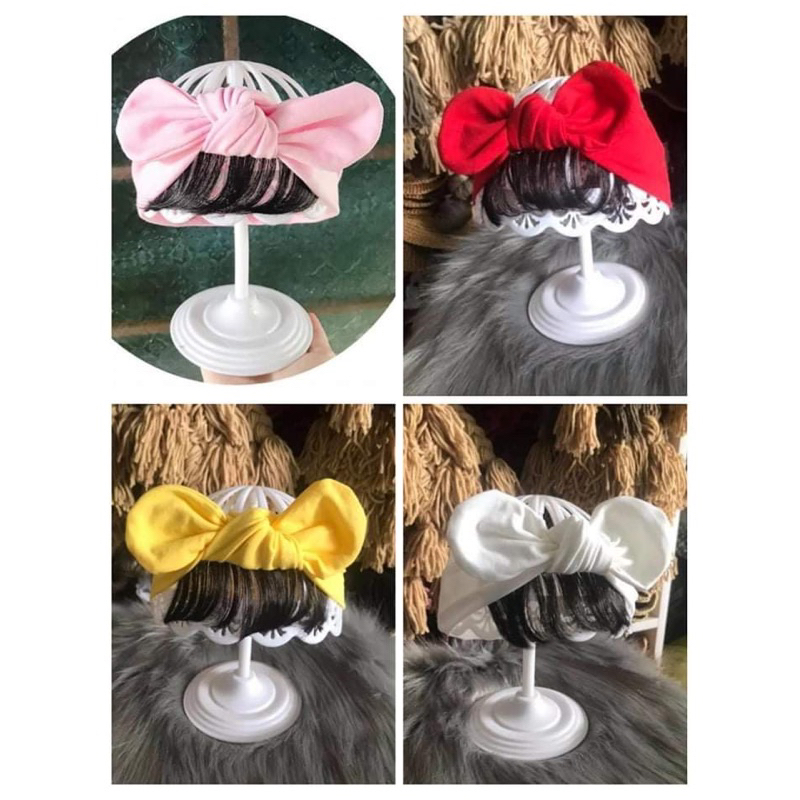 Băng đô tóc giả cho bé 5-12 ký