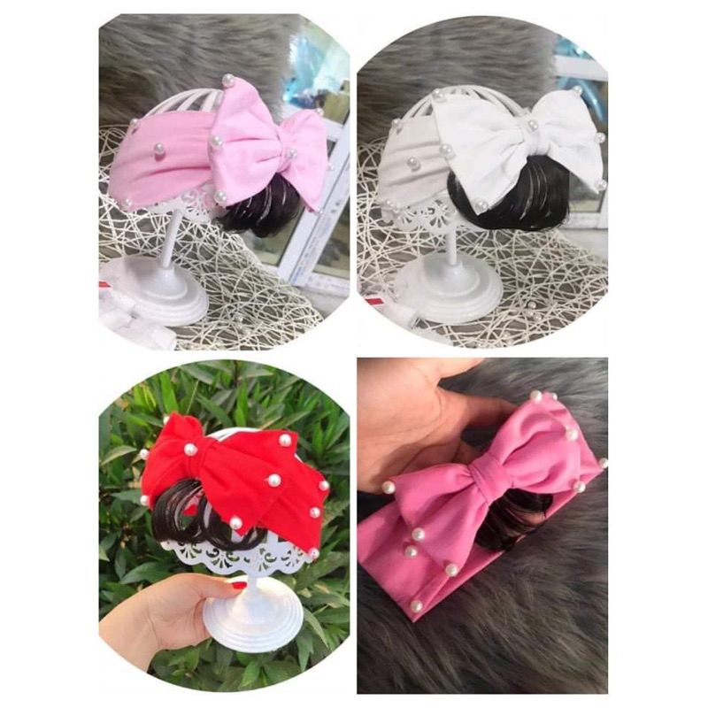 Băng đô tóc giả cho bé 5-12 ký