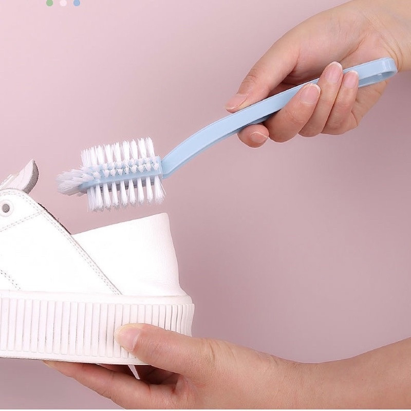 Bàn Chải Chà Giày Siêu Sạch Với Thiết Kế 5 Mặt Tiện Lợi - Bàn Chải 5 Mặt Chà Đa Năng Siêu Gọn Nhẹ Chất Liệu Nhựa PP