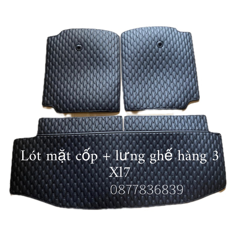 Thảm lót mặt cốp và lưng ghế hàng 3 Suzuki XL7