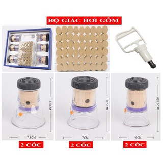 Bộ giác hơi cao cấp vừa giác hơi vừa cứu ngải