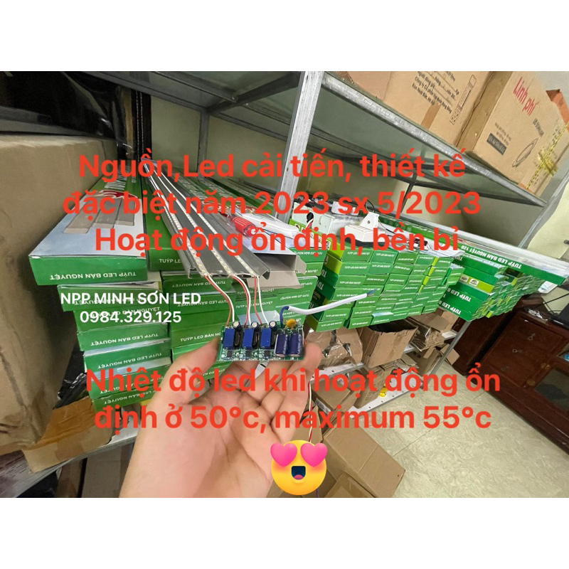 TUÝP LED ĐẦU VUÔNG 1,2m60w