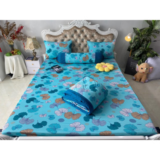 Bộ drap thun hàn quốc 4 món mát mịn,chất thun co giãn 4 chiều