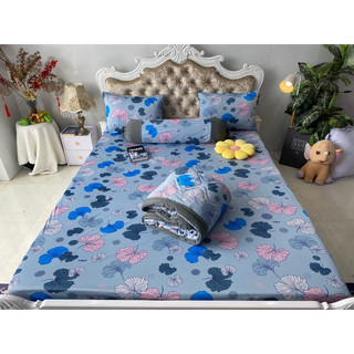 Bộ drap thun hàn quốc 4 món mát mịn,chất thun co giãn 4 chiều