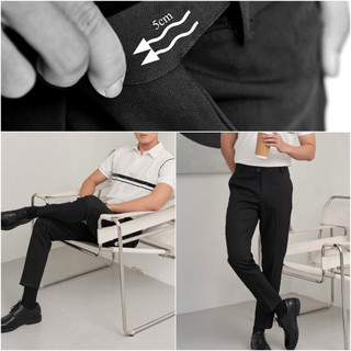 MÀU ĐEN BASIC - Quần Tây , SlimFit , có co giãn nhẹ 💖 QVBB1 💖
