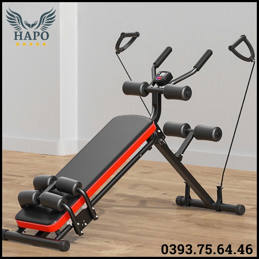 Máy Tập Bụng Tại Nhà Nâng Cao , Ghế Tập Bụng Đa Năng Tập Thể Dục Hiệu Quả Giúp Tăng Cơ Giảm Mỡ Thon Gọn Eo