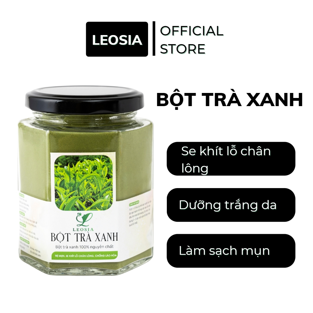 Bột cám gạo Leosia nguyên chất 140G | 100% Hữu cơ