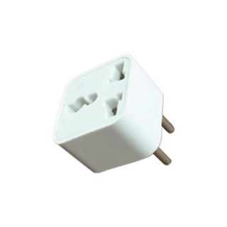 Phích cắm chuyển 2 chân ra 3 chân , ominsu