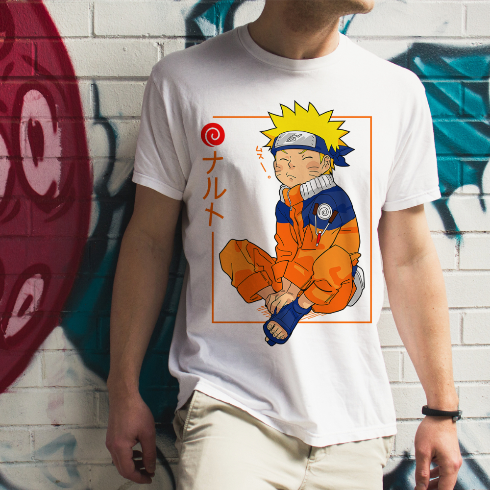 Áo phông Naruto kid ngộ nghĩnh, áo thun Anime in hình Naruto cottong co giãn 4 chiều, hình in bền đẹp, sắc nét