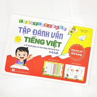 Tập Đánh Vần Tiếng Việt Cho Bé 4-5-6 Tuổi theo sơ đồ tư duy Chuẩn Bị Vào Lớp 1 Bí Quyết Giúp Con Đọc Thông Thạo