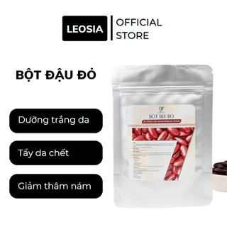 Bột đậu đỏ đắp mặt nạ leosia nguyên chất 100g | 100% hữu cơ