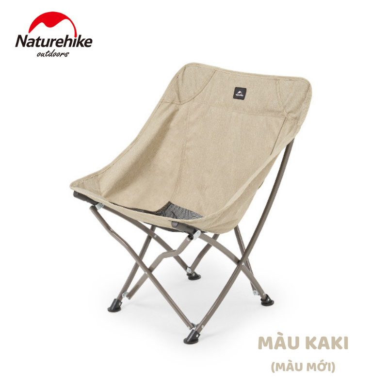GHẾ DÃ NGOẠI, CẮM TRẠI KHUNG THÉP GẤP GỌN NATUREHIKE NH18X004-Y
