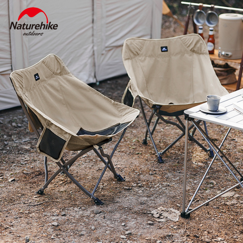 GHẾ DÃ NGOẠI, CẮM TRẠI KHUNG THÉP GẤP GỌN NATUREHIKE NH18X004-Y