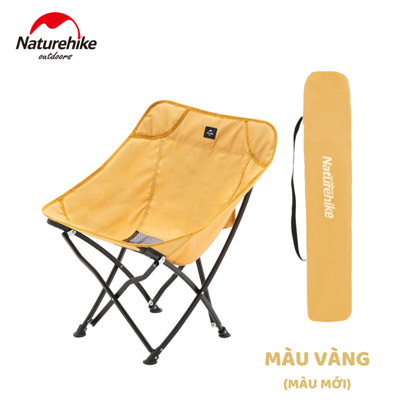 GHẾ DÃ NGOẠI, CẮM TRẠI KHUNG THÉP GẤP GỌN NATUREHIKE NH18X004-Y