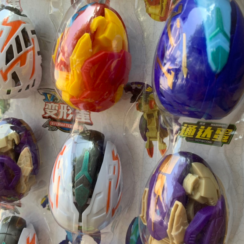 Trứng biến hình khủng long lắp ghép siêu hot