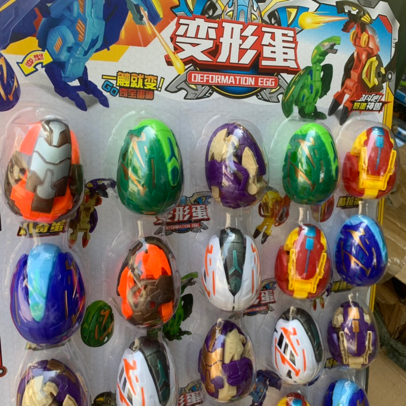 Trứng biến hình khủng long lắp ghép siêu hot