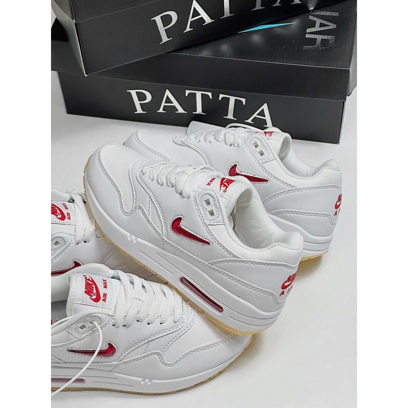 Giày sneaker air max 86 trắng đỏ